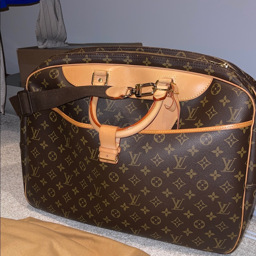 Louis Vuitton Alize 24 Monogram Canvas Briefcase Excellent